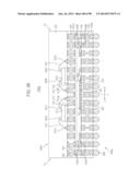 SEMICONDUCTOR DEVICES, PACKAGE SUBSTRATES, SEMICONDUCTOR PACKAGES, PACKAGE     STACK STRUCTURES, AND ELECTRONIC SYSTEMS HAVING FUNCTIONALLY ASYMMETRIC     CONDUCTIVE ELEMENTS diagram and image