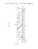 SEMICONDUCTOR DEVICES, PACKAGE SUBSTRATES, SEMICONDUCTOR PACKAGES, PACKAGE     STACK STRUCTURES, AND ELECTRONIC SYSTEMS HAVING FUNCTIONALLY ASYMMETRIC     CONDUCTIVE ELEMENTS diagram and image