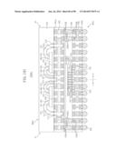 SEMICONDUCTOR DEVICES, PACKAGE SUBSTRATES, SEMICONDUCTOR PACKAGES, PACKAGE     STACK STRUCTURES, AND ELECTRONIC SYSTEMS HAVING FUNCTIONALLY ASYMMETRIC     CONDUCTIVE ELEMENTS diagram and image