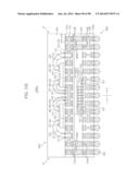 SEMICONDUCTOR DEVICES, PACKAGE SUBSTRATES, SEMICONDUCTOR PACKAGES, PACKAGE     STACK STRUCTURES, AND ELECTRONIC SYSTEMS HAVING FUNCTIONALLY ASYMMETRIC     CONDUCTIVE ELEMENTS diagram and image