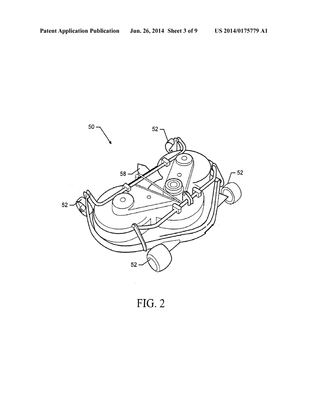 Lawn Care Vehicle with Rear Wheel Steering Assembly - diagram, schematic, and image 04