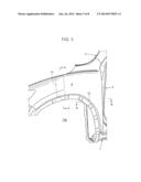 SOUND INSULATION STRUCTURE FOR VEHICLE diagram and image