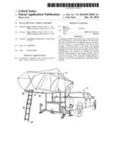 HITCH MOUNTED CAMPING ASSEMBLY diagram and image