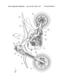 NUMBER PLATE MOUNTING STRUCTURE IN MOTORCYCLE diagram and image