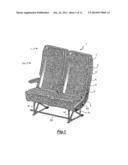 SEATING UNIT FOR TRANSPORTATION MEANS, IN PARTICULAR FOR AIRCRAFTS diagram and image