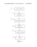 LED lamp diagram and image