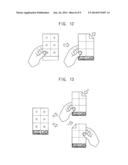 SWITCHING COMPLEX, FLEXIBLE DISPLAY APPARATUS HAVING THE SAME AND METHOD     OF GENERATING INPUT SIGNAL USING THE SAME diagram and image