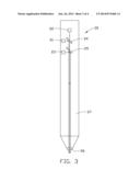 WRITING DEVICE HAVING LIGHT EMITTING DIODE DISPLAY PANEL diagram and image