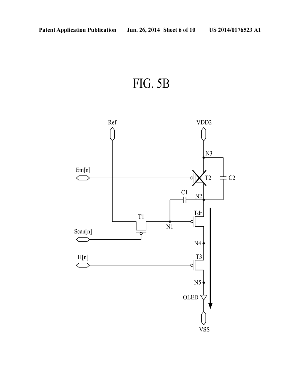 ORGANIC LIGHT EMITTING DIODE DISPLAY DEVICE AND METHOD FOR DRIVING THE     SAME - diagram, schematic, and image 07