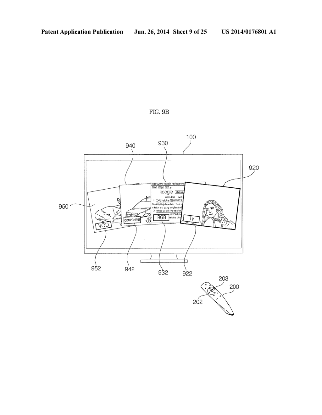 IMAGE DISPLAY APPARATUS HAVING A GRAPHICAL USER INTERFACE FOR A PLURALITY     OF INPUT PORTS AND METHOD FOR OPERATING THE SAME - diagram, schematic, and image 10