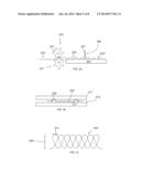 METHODS OF FORMING SERPENTINE THERMAL INTERFACE MATERIAL AND STRUCTURES     FORMED THEREBY diagram and image