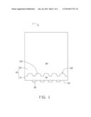 LED BACKLIGHT MODULE HAVING REDUCED LIGHT LEAKAGE, INCREASED LIGHT     EXTRACTION EFFICIENCY AND REDUCED COST diagram and image