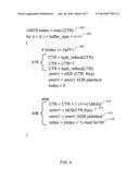 METHODS, SYSTEMS AND APPARATUS TO REDUCE PROCESSOR DEMANDS DURING     ENCRYPTION diagram and image
