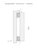 DEVICE HAVING RAIL AND BLOCK AND METHOD FOR MANUFACTURING THE SAME diagram and image