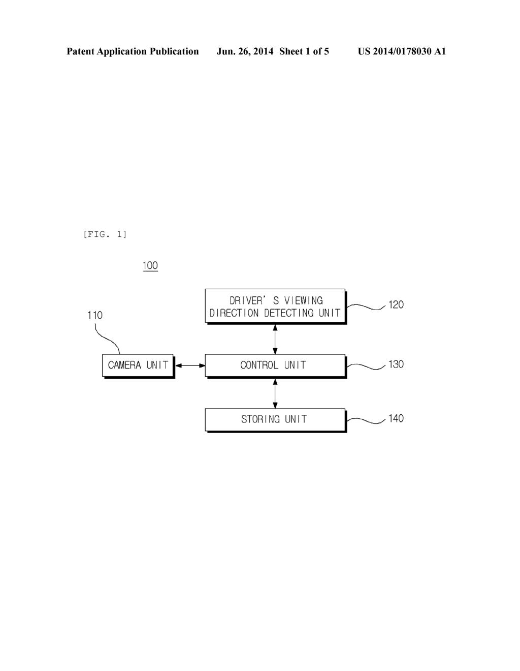 VIDEO RECORDING APPARATUS FOR VEHICLE AND VIDEO RECORDING METHOD FOR     VEHICLE - diagram, schematic, and image 02