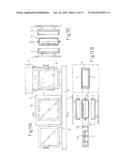 METHOD FOR PRODUCING HOLLOW BODIES FROM THERMOPLASTIC MATERIAL AND DEVICE     FOR CARRYING OUT THE METHOD diagram and image