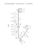 METHOD FOR MANUFACTURING COATED MATERIAL CONTAINING STRING-SHAPED FILLER diagram and image