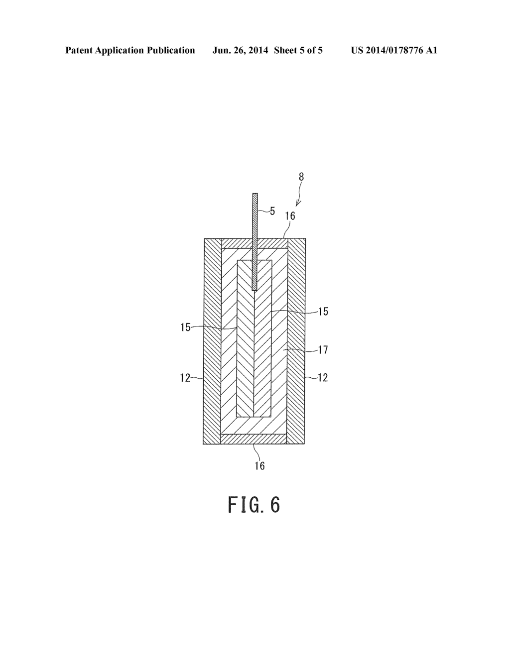 LITHIUM-AIR BATTERY AND LITHIUM ANODE COMPOSITE THEREOF - diagram, schematic, and image 06