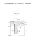 SEMICONDUCTOR DEVICES HAVING THROUGH-VIAS AND METHODS FOR FABRICATING THE     SAME diagram and image