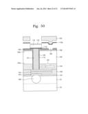 SEMICONDUCTOR DEVICES HAVING THROUGH-VIAS AND METHODS FOR FABRICATING THE     SAME diagram and image