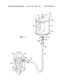 Apparatus and Method for Boat Motor Winterizing diagram and image