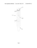 Rotating torque transmission buffered shaft diagram and image