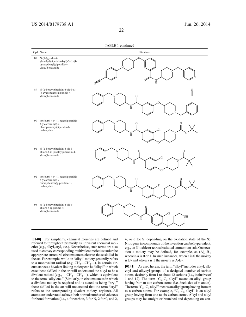 N-Substituted-Heterocycloalkyloxybenzamide Compounds and Methods of Use - diagram, schematic, and image 28