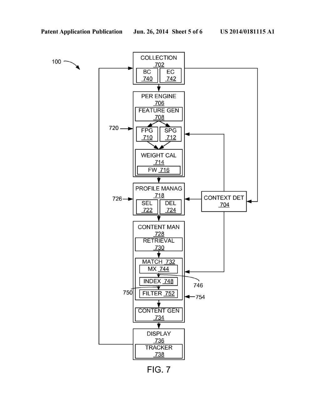 CONTENT DELIVERY SYSTEM WITH PROFILE GENERATION MECHANISM AND METHOD OF     OPERATION THEREOF - diagram, schematic, and image 06