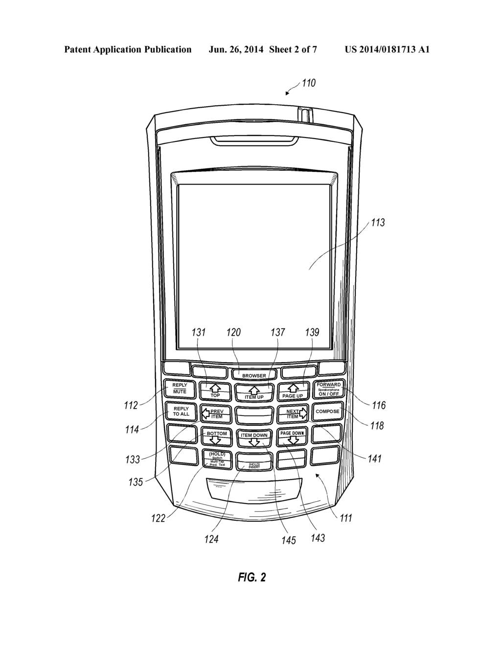 SYSTEM AND METHOD FOR USING NAVIGATIONAL AND OTHER COMMANDS ON A MOBILE     COMMUNICATION DEVICE - diagram, schematic, and image 03