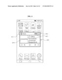 APPARATUS AND METHOD FOR EXECUTING APPLICATION diagram and image