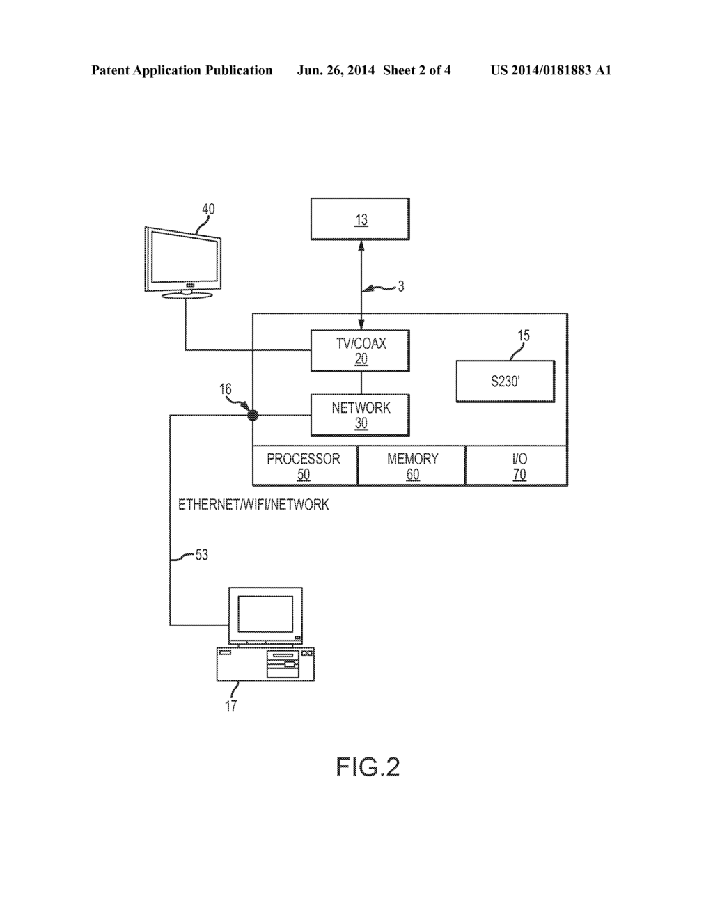 SYSTEMS AND METHODS FOR DELIVERING NETWORK CONTENT VIA AN AUDIO-VISUAL     RECEIVER - diagram, schematic, and image 03