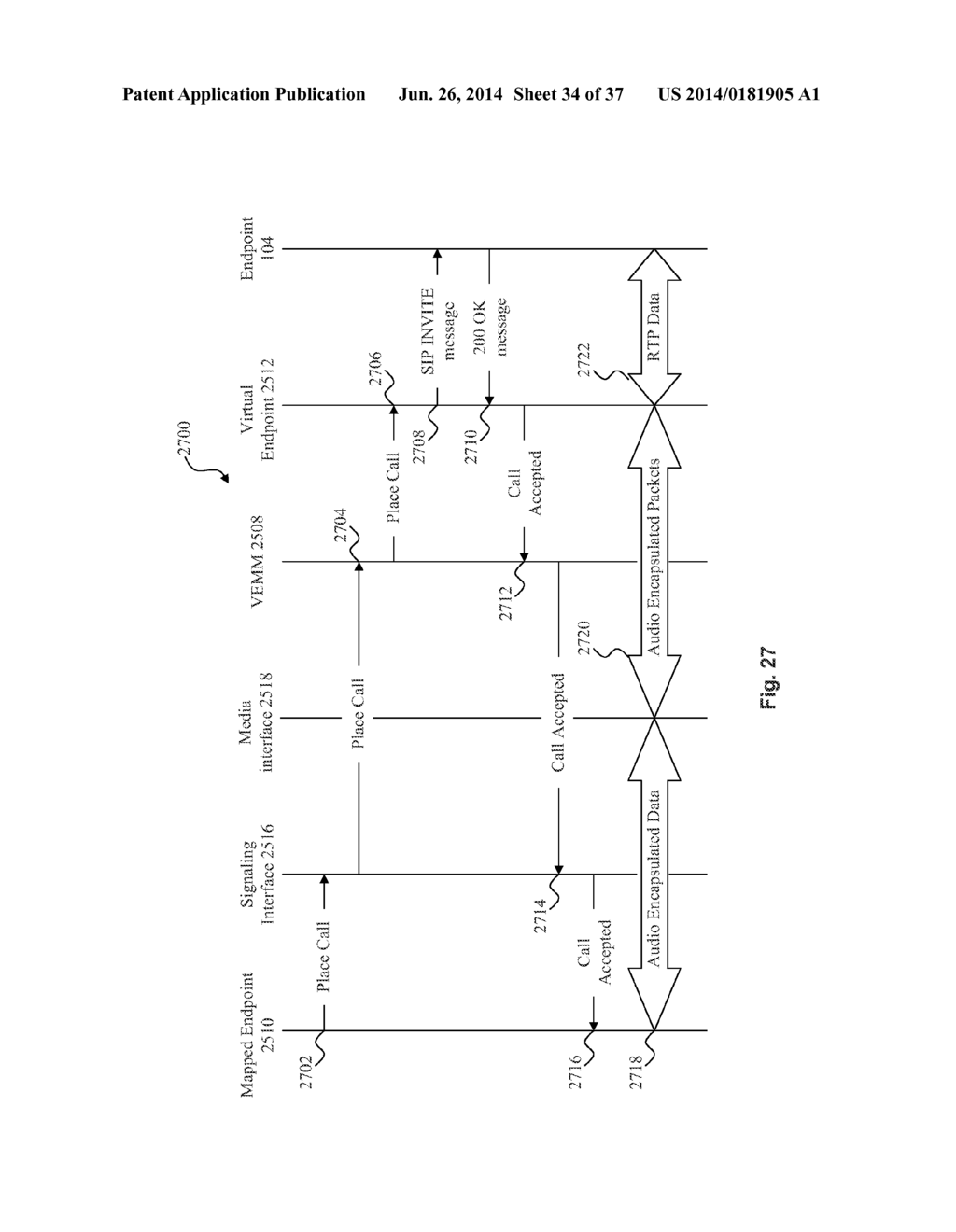 SYSTEM AND METHOD FOR PROVIDING A VIRTUAL PEER-TO-PEER ENVIRONMENT - diagram, schematic, and image 35