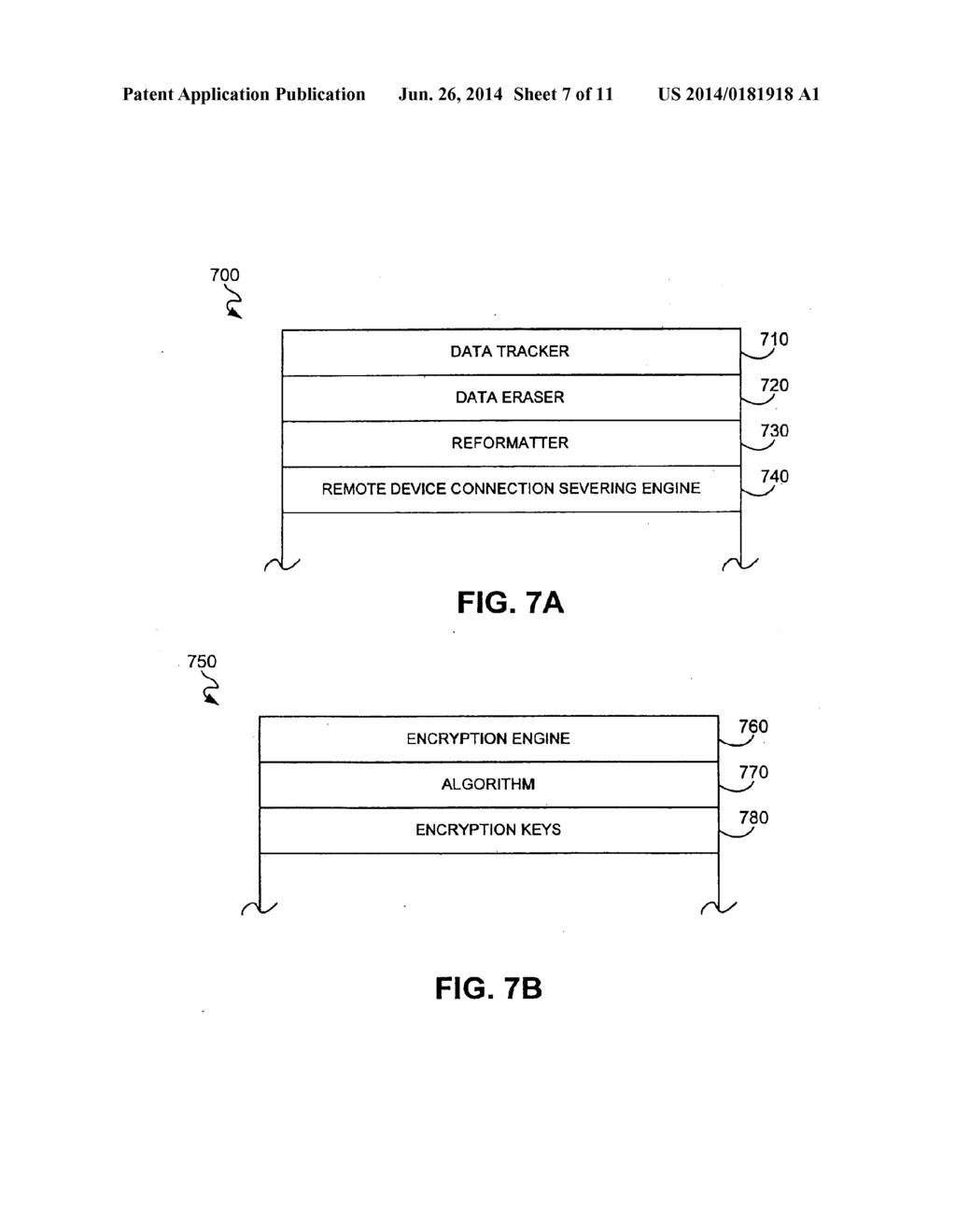 SYSTEM AND METHOD FOR PREVENTING ACCESS TO DATA ON A COMPROMISED REMOTE     DEVICE - diagram, schematic, and image 08