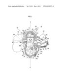 STRATIFIED SCAVENGING TWO-STROKE ENGINE diagram and image