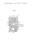 STRATIFIED SCAVENGING TWO-STROKE ENGINE diagram and image