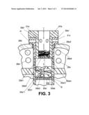 SMOKING DEVICE FOR SMOKING THROUGH A LIQUID diagram and image