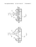 PHOTOVOLTAIC PANEL SYSTEM, PHOTOVOLTAIC PANEL FASTENING DEVICE, AND METHOD     OF INSTALLING PHOTOVOLTAIC PANEL SYSTEM diagram and image