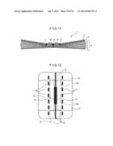 METHOD OF PRODUCING OPENED FIBER BUNDLE, METHOD OF PRODUCING CLEANING     MEMBER, APPARATUS WHICH OPENS FIBER BUNDLE, AND SYSTEM WHICH PRODUCES     CLEANING MEMBER diagram and image