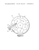 Sport Ball With An Inflation-Retention Bladder diagram and image