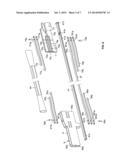 FIBER APPLICATION MACHINE INCLUDING FLEXIBLE FIBRE-CONVEYING TUBES     PROVIDED WITH FLEXIBLE BLADES diagram and image