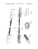 FIBER APPLICATION MACHINE INCLUDING FLEXIBLE FIBRE-CONVEYING TUBES     PROVIDED WITH FLEXIBLE BLADES diagram and image