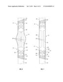 LOW-CLEARANCE CENTRALIZER AND METHOD OF MAKING CENTRALIZER diagram and image