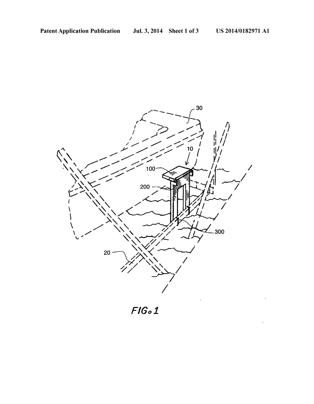 Boat Lift Step Assembly - diagram, schematic, and image 02