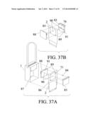 Bag computer sliding deployment display panel assembly diagram and image