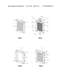 METHOD FOR THE TREAMENT, BY PERCOLATION, OF A FELT ELEMENT BY MEANS OF     ELECTRODE-POSITION diagram and image