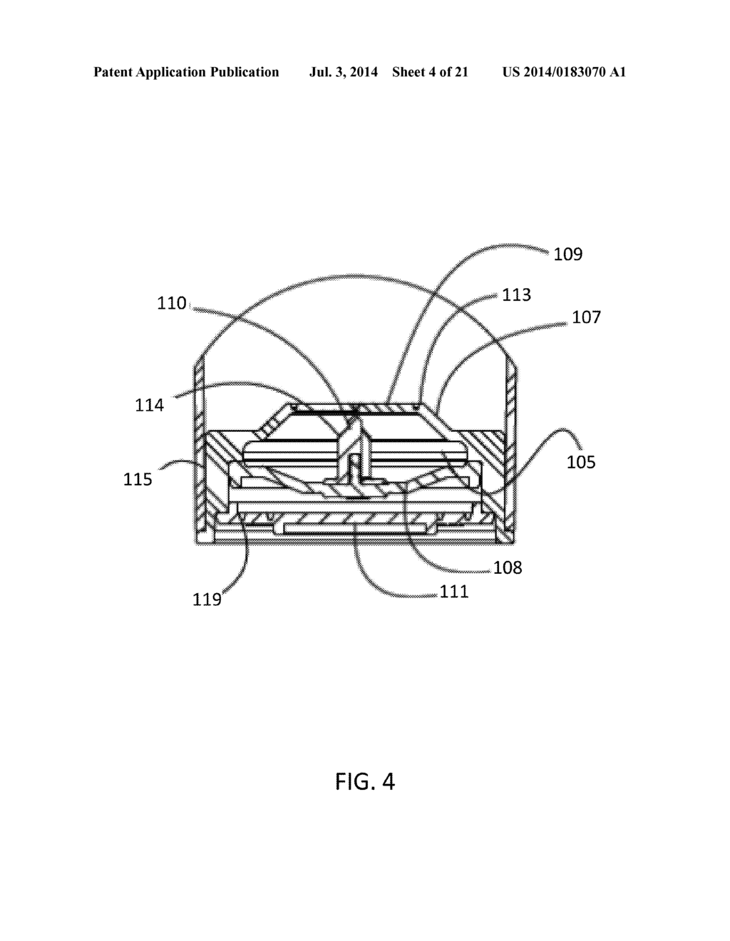 Device for Disposing Medicament Products - diagram, schematic, and image 05