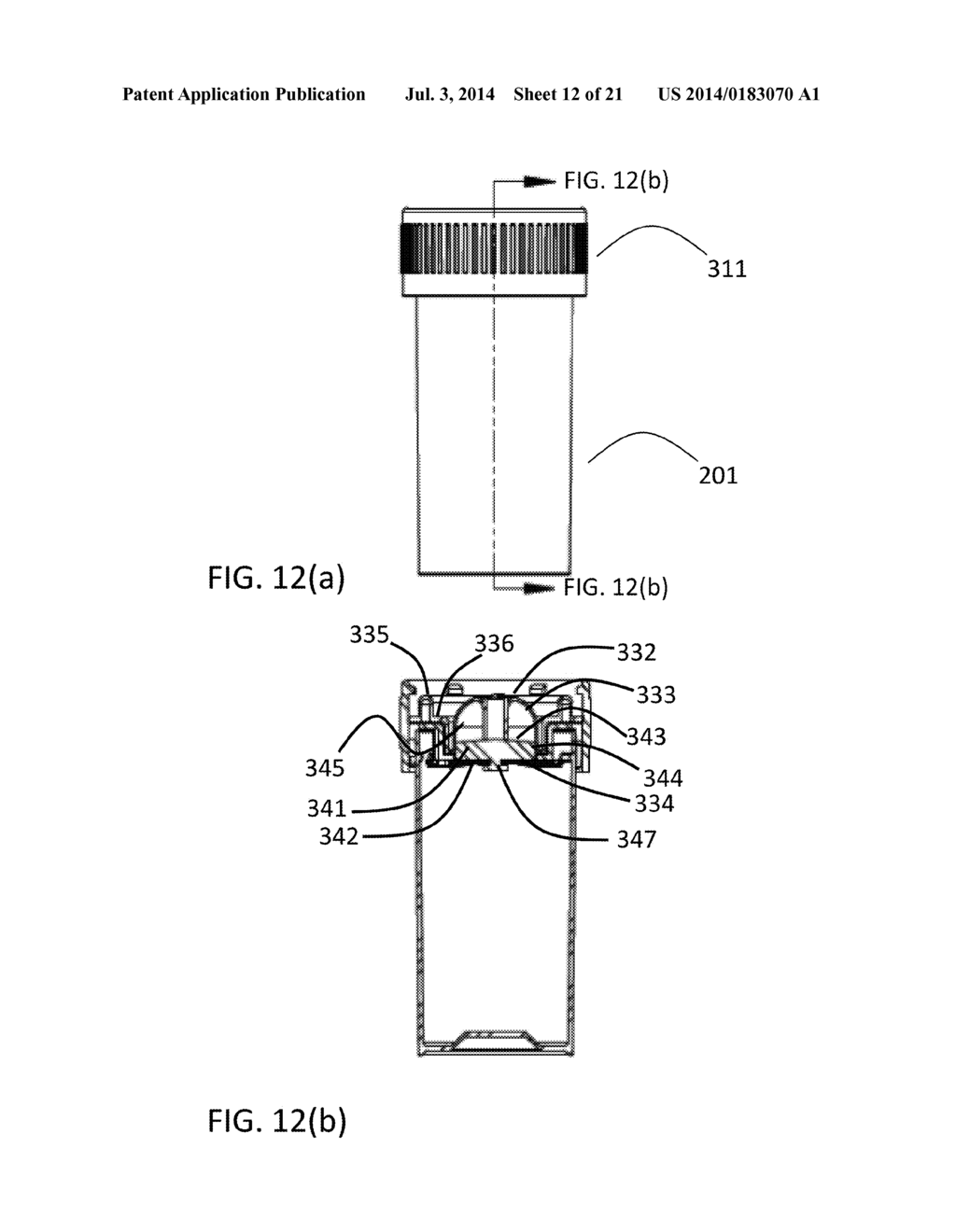 Device for Disposing Medicament Products - diagram, schematic, and image 13