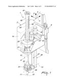 MOVEMENT DEVICE, PARTICULARLY FOR CUTTING TORCHES OF THE PLASMA TYPE AND     THE LIKE diagram and image