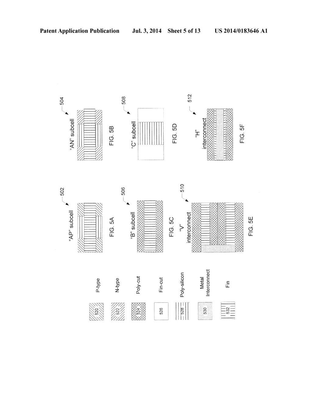 GEOMETRIC REGULARITY IN FIN-BASED MULTI-GATE TRANSISTORS OF A STANDARD     CELL LIBRARY - diagram, schematic, and image 06