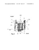 SWINGARM SUPPORTING STRUCTURE FOR MOTORCYCLE diagram and image